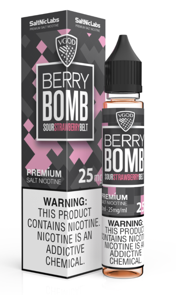 Berry Bomb by VGOD Salt E-Liquid 30ML - All Puffs