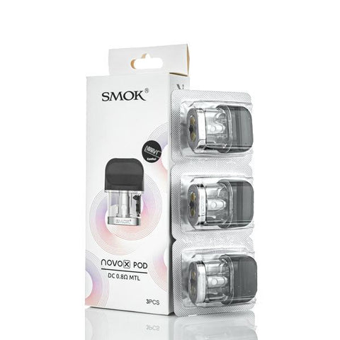 SMOK Novo X Replacement Pods With Coils - All Puffs