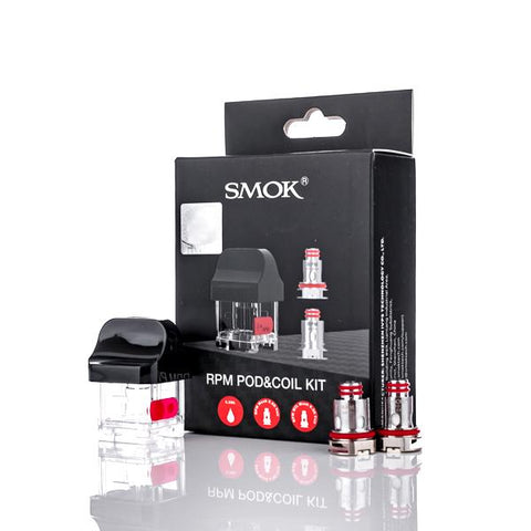 SMOK RPM Replacement Pods 4.3ML - All Puffs