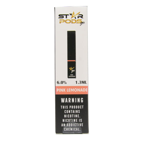 Star Pods Disposable Salt Nicotine Pod Device 6% - All Puffs