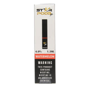 Star Pods Disposable Salt Nicotine Pod Device 6% - All Puffs