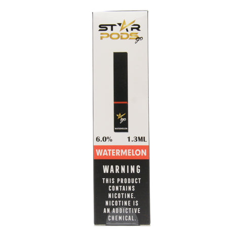 Star Pods Disposable Salt Nicotine Pod Device 6% - All Puffs