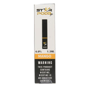 Star Pods Disposable Salt Nicotine Pod Device 6% - All Puffs