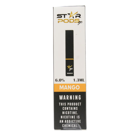 Star Pods Disposable Salt Nicotine Pod Device 6% - All Puffs