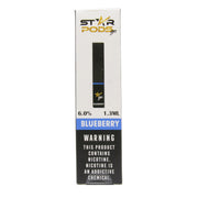 Star Pods Disposable Salt Nicotine Pod Device 6% - All Puffs