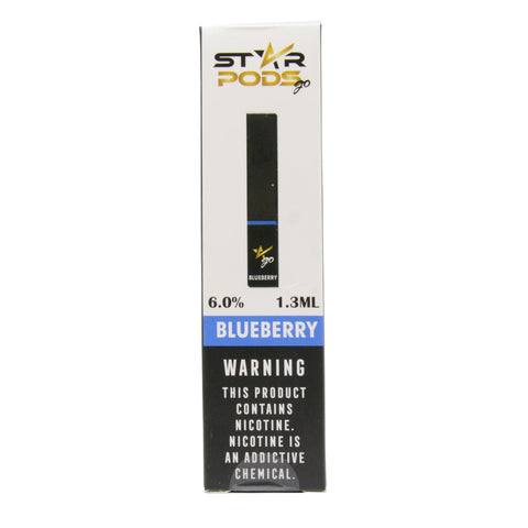 Star Pods Disposable Salt Nicotine Pod Device 6% - All Puffs