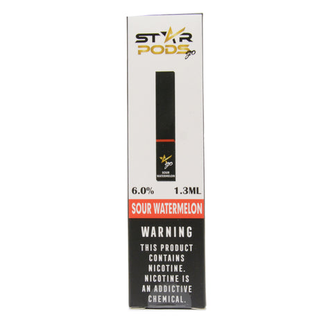 Star Pods Disposable Salt Nicotine Pod Device 6% - All Puffs