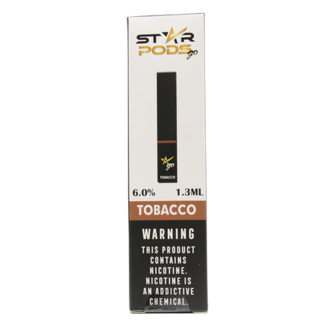 Star Pods Disposable Salt Nicotine Pod Device 6% - All Puffs