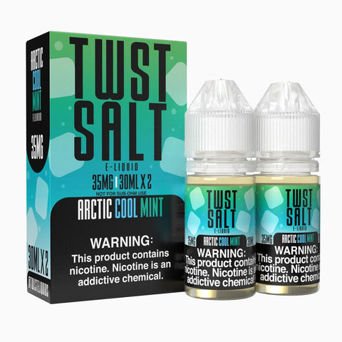 Mint 0° - Arctic Cool Mint Nic Salt By Twist Salt E-Liquids 1-30ML - All Puffs