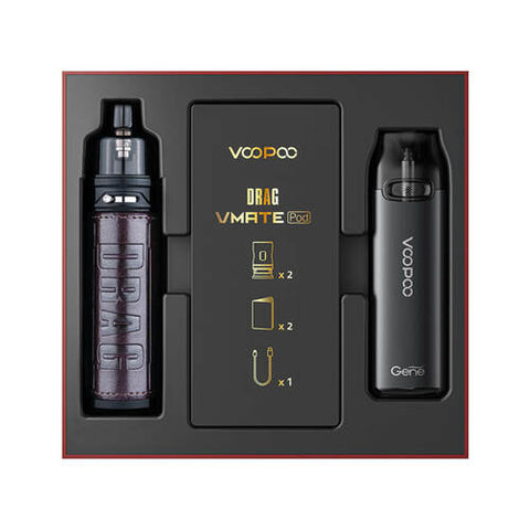 VooPoo Drag S & VMate Pod System - Limited Edition Gift Set - All Puffs