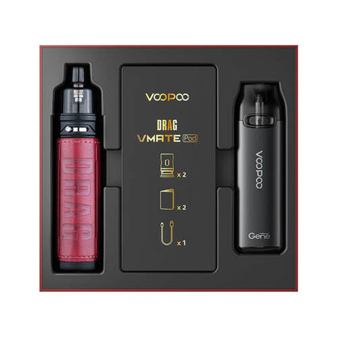 VooPoo Drag X & VMate Pod System - Limited Edition Gift Set - All Puffs