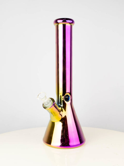 Water Pipe Beaker 16 Metallic Seven Colors
