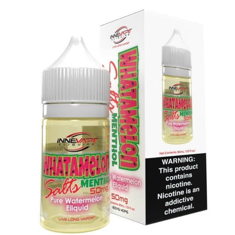 Whatamelon Menthol - Innevape Nicotine Salt E-Liquid 30ML - All Puffs