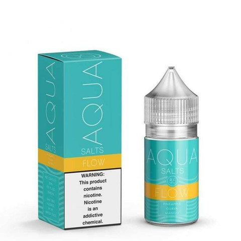 Flow Aqua Salts Nicotine Salt E Liquid 30ml - All Puffs