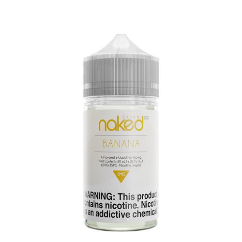 Banana / Go Nanas - Naked 100 Cream Flavored E-Liquid 60ml - All Puffs