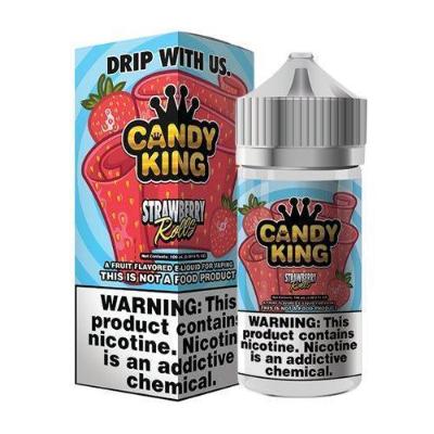 Strawberry Rolls - Candy King E-Liquid (100ml) - All Puffs