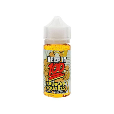 Krunchy Squares - OG Krunch - Keep It 100 E-juice (100ml) - All Puffs