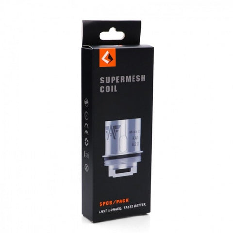 Geek Vape Supermesh Replacement Coils 5PK - All Puffs