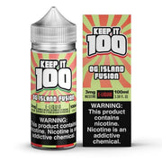 Kiberry Killa - OG Island Fusion - Keep It 100 E-juice (100ml) - All Puffs