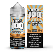 Blue Slushie Tropical - OG Tropical Blue - Keep It 100 E-juice (100ml) - All Puffs