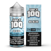 Blue Slushie - OG Blue - Keep It 100 E-juice (100ml) - All Puffs