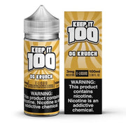 Krunchy Squares - OG Krunch - Keep It 100 E-juice (100ml) - All Puffs