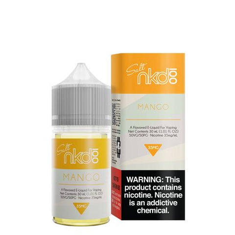 Mango / Amazing Mango Naked 100 Salt E Liquid 30ml - All Puffs