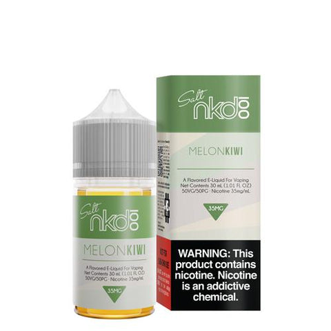 Melon Kiwi / Green Blast Naked 100 Salt E Liquid 30ml - All Puffs