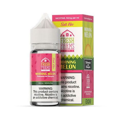 Morning Melon Salt Nicotine By Fresh Farms E-Liquid 30ml - All Puffs