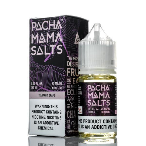 Starfruit Grape Salt Nicotine by PACHAMAMA 30ml - All Puffs