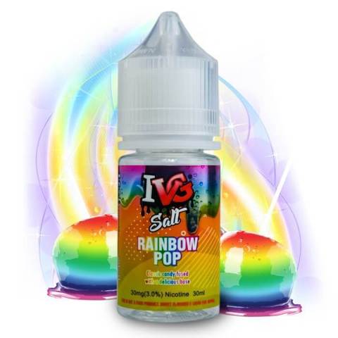 IVG Rainbow Pop Salt Nicotine - All Puffs