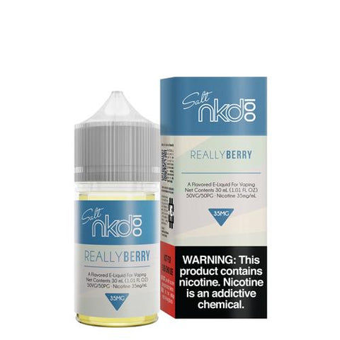 Really Berry Naked 100 Salt E Liquid 30ml - All Puffs