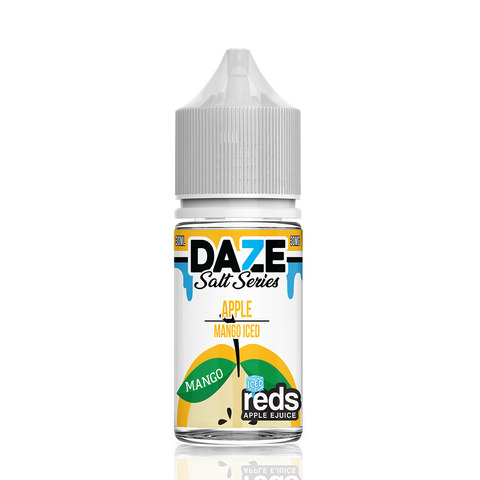 Apple Mango Iced - 7 Daze Reds Salt Series Salt Nicotine - All Puffs