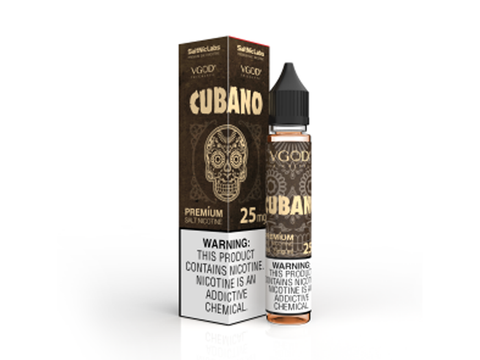 Cubano by VGOD Salt E-Liquid 30ML - All Puffs