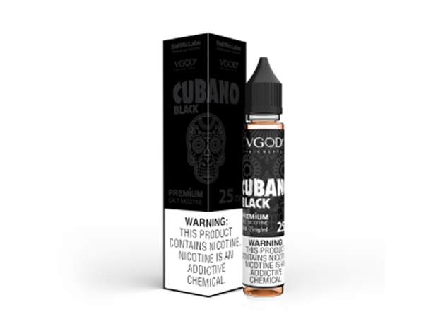 Cubano Black by VGOD Salt E-Liquid 30ML - All Puffs