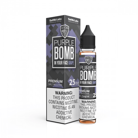 Purple Bomb by VGOD Salt E-Liquid 30ML - All Puffs