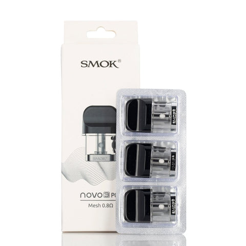 SMOK Novo 3 Replacement Pod With Coil (3-pack) - All Puffs