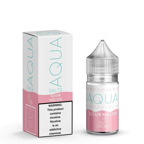 Swell / Sour Melon Aqua Salts Nicotine Salt E Liquid 30ml - All Puffs