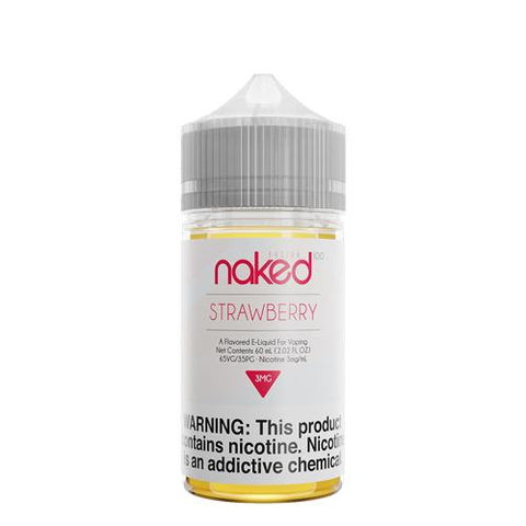 Strawberry - Naked 100 Fruit E-Liquid 60ml - All Puffs