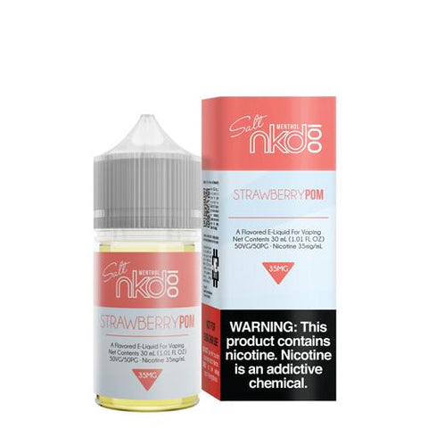 Strawberry POM / Brain Freeze Naked 100 Salt E Liquid 30ml - All Puffs