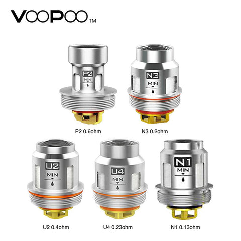 VooPoo UFORCE Replacement Coils - 5PK - All Puffs