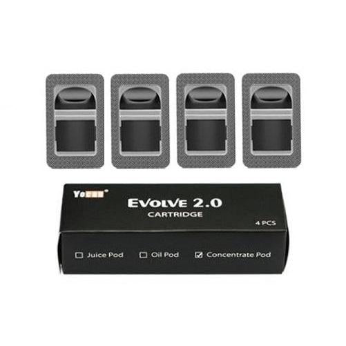 Yocan Evolve 2.0 Replacement Pods - 4PK - All Puffs
